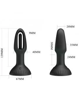 PRETTY LOVE - HUBERT ANAL PLUG MIT 7 VIBRATIONSMODI