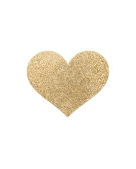 BIJOUX - INDISCRETS FLASH GOLDEN HEART NIPPELABDECKUNGEN