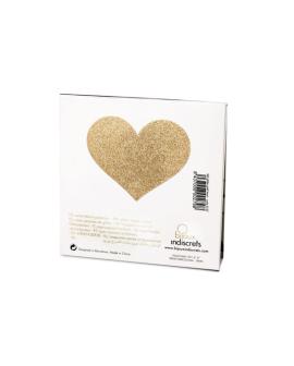 BIJOUX - INDISCRETS FLASH GOLDEN HEART NIPPELABDECKUNGEN