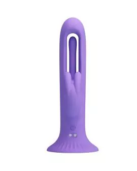 Pretty Love Killmoulis Hasenvibrator - 12 Modi Lila