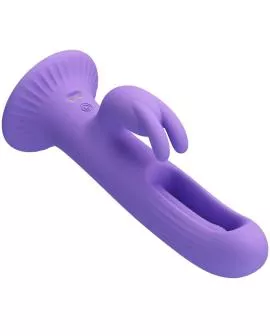Pretty Love Killmoulis Hasenvibrator - 12 Modi Lila