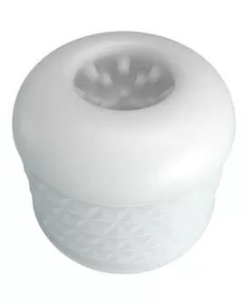 Pretty Love Crystle - Masturbator in Weiß