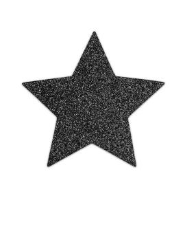 Bijoux Indiscrets - Schwarze Star-Flash-Nippelkappen