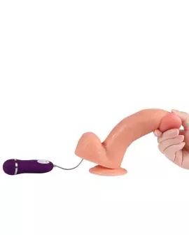 SHEQU - Adam Vibratordildo mit Fernbedienung 21 cm