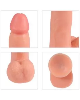 SHEQU - Adam Vibratordildo mit Fernbedienung 21 cm