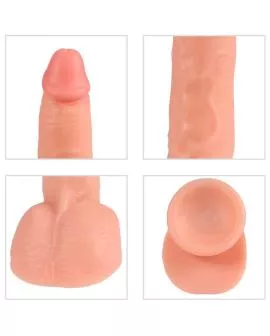 SHEQU Beast - Vibrierender Dildo mit Fernbedienung 24,5 cm