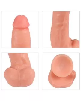 SHEQU - Lungton Vibratordildo mit Fernbedienung 22,5 cm