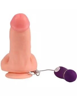 SHEQU Red Eagle Vibratordildo mit Fernbedienung - 17 cm