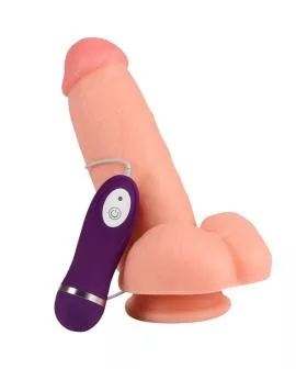 SHEQU Red Eagle Vibratordildo mit Fernbedienung - 17 cm