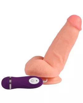 SHEQU Red Eagle Vibratordildo mit Fernbedienung - 17 cm