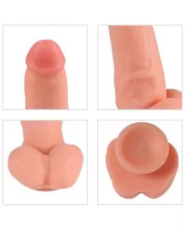 SHEQU Red Eagle Vibratordildo mit Fernbedienung - 17 cm