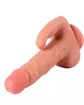 SHEQU - HAYDEN DILDO UND KLITORISSTIMULATOR MIT VIBRATION UND FERNBEDIENUNG 16 CM