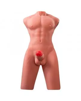 XISE - JASON HALBKÖRPER REALISTISCHER  TORSO MIT STOSS UND VIBRATION 55 CM