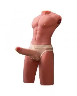 XISE - JASON HALBKÖRPER REALISTISCHER  TORSO MIT STOSS UND VIBRATION 55 CM