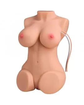 XISE - WENDY SUCKING WEIBLICHER TORSO MIT VIBRATION UND FERNBEDIENUNG 6 KG