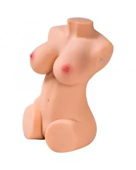 XISE - WENDY SUCKING WEIBLICHER TORSO MIT VIBRATION UND FERNBEDIENUNG 6 KG