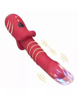 ARMONY - POINT A STIMULIERENDER VIBRATORDILDO ROT
