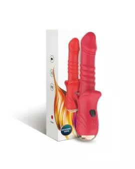 ARMONY - POINT A STIMULIERENDER VIBRATORDILDO ROT
