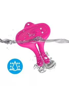 ARMONY - KANINCHENFORM VIBRATION MAGNETISCHE NIPPELKLEMMEN ROSA