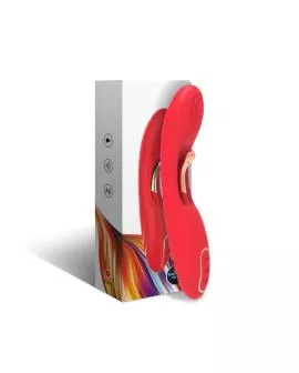 ARMONY - VIBRATOR MIT OSZILLIERENDER ZUNGE ROT