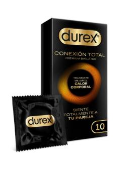 Durex Total Connection Ultra Fine Plus - Latexfreie Kondome 10 Stk