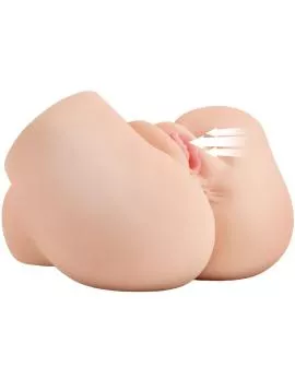 PDX ELITE - BACK THAT ASS UP REALISTISCHER VIBRIERENDER VAGINA- UND ANUS-MASTURBATOR