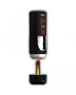 PDX ELITE - MILK ME HOTTER AUTOMATISCHER MASTURBATOR MIT STOSS- UND WÄRMEEFFEKTVIBRATION