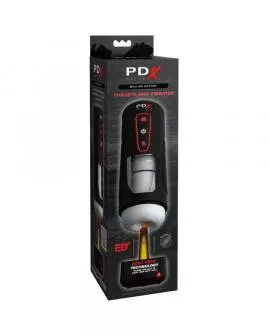 PDX ELITE - MILK ME HOTTER AUTOMATISCHER MASTURBATOR MIT STOSS- UND WÄRMEEFFEKTVIBRATION