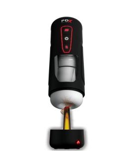 PDX Elite Milk Me Hotter - Automatischer Masturbator mit Stoß- und Wärmevibration