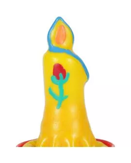 Condomerie - Handbemalte Neuheitskerze mit Kondom