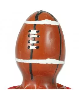 CONDOMERIE - HANDBEMALTE NEUHEITSKONDOME RUGBYBALL