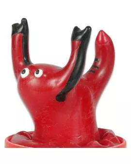 Condomerie - Handbemalte Neuheitskondome Roter Skorpion