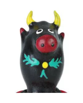 Condomerie - Handbemalte Bull Schwarz Kondome Modell 1