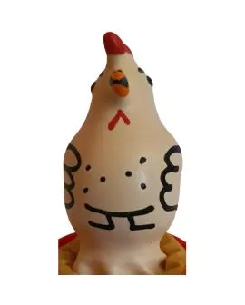 Condomerie - Handbemalte Neuheitskondome Cocky Rooster