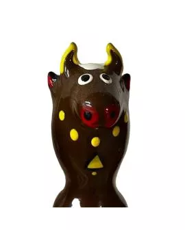 Condomerie - Handbemalte Neuheitskondome Bull Black Modell 2