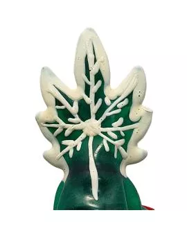 Condomerie - Handbemalte Neuheitskondome Cannabis Modell 2