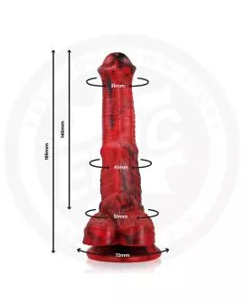 EPIC Dildo Vulcanus Night Dragon - Fantasy Erotik Toy