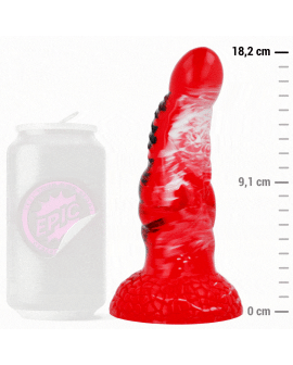 EPIC Dildo Agnis Crimson Fire - Premium Erotikspielzeug