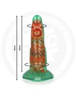 EPIC Dildo Tiryon Green Flash - Grüner Erotik-Dildo