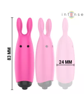 Intense Hopper Pink - Vibrirendes Bullet 8,3 x 2,4 cm