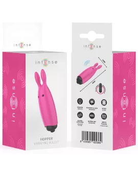 Intense Hopper Pink - Vibrirendes Bullet 8,3 x 2,4 cm