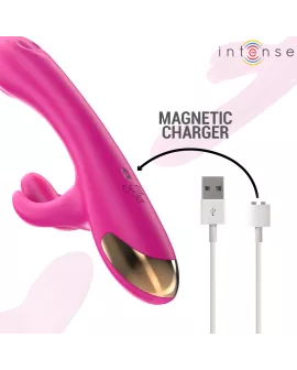Intense Britney Multifunktions-Rabbit-Vibrator - 23 cm Rosa