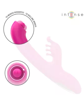 Multifunktions-Rabbit-Vibrator Christina Intense Rosa 22,5 cm