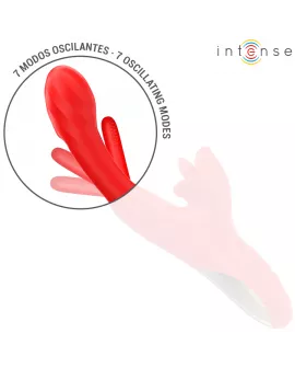INTENSE - JESSICA MULTIFUNKTIONSVIBRATOR KLITORISSTIMULATION 24,8 CM ROT