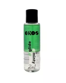 Glide Minty 2-in-1 Gleitmittel - Silikonbasis 100 ml