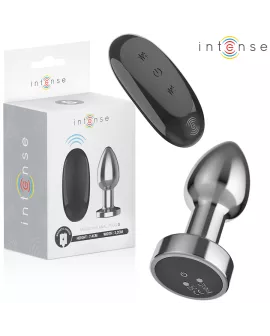 Intense Anal-Plug S - Metall 10 Vibrationen Fernbedienung