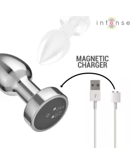 Intense Anal-Plug S - Metall 10 Vibrationen Fernbedienung