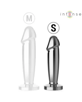 Intense Anal Plug - Metall Dildo 10 Vibrationen Fernbedienung S
