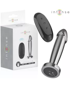 Intense Anal Plug - Metall Dildo 10 Vibrationen Fernbedienung S