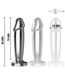 Intense Anal Plug - Metall Dildo 10 Vibrationen Fernbedienung S